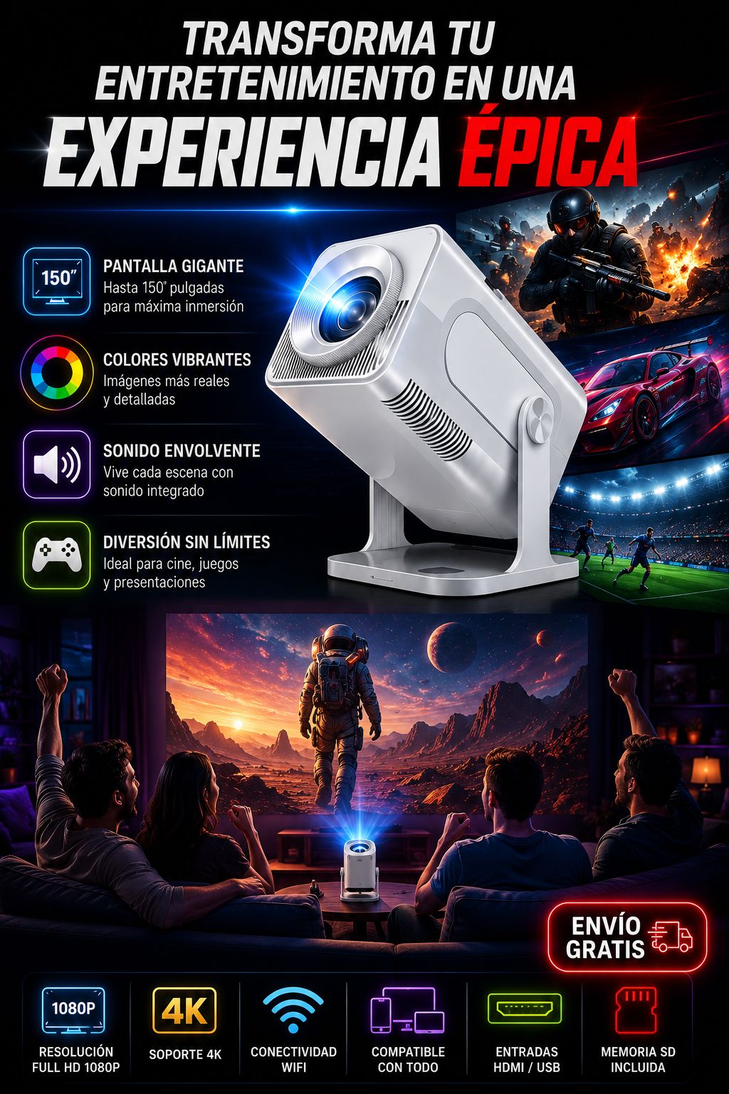 projector  game Hcs350max